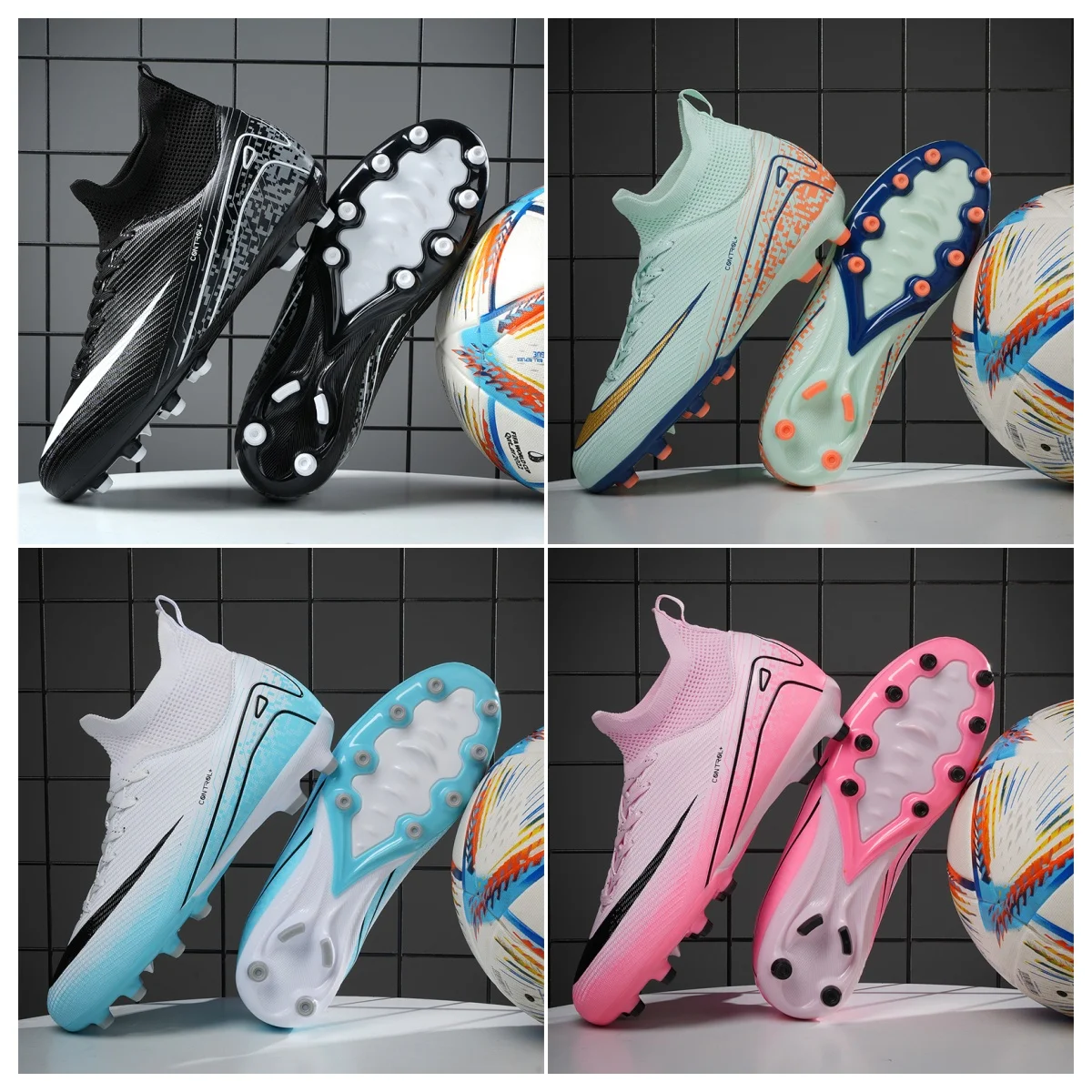 

Мужские профессиональные футбольные бутсы, уличные футбольные бутсы, бутсы, кроссовки, дышащая уличная тренировочная обувь, Zapatos De Futbol Sport
