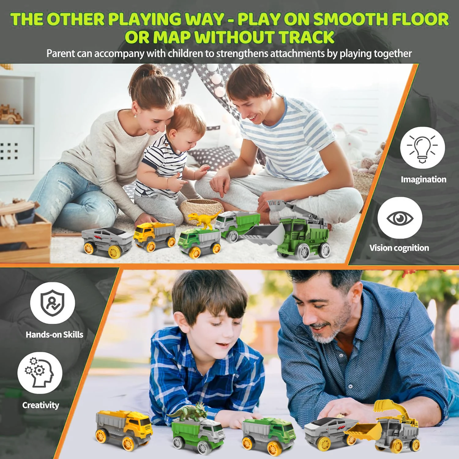 소년을위한 전기 공룡 트랙 자동차-마법 등산 철도 유연한 장난감 기차 교육 품질 어린이 Playset