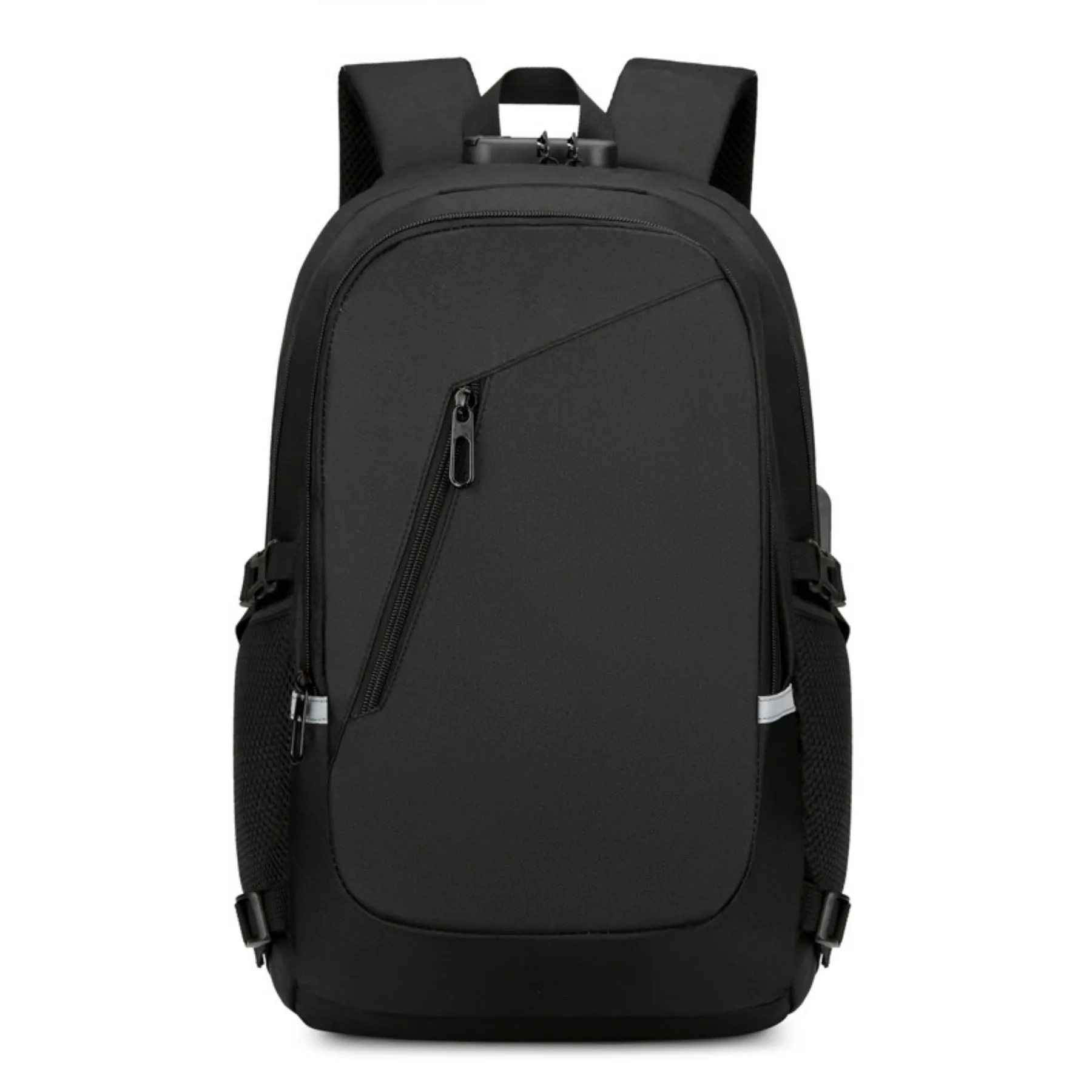 

Theft Travel Laptop Backpack with USB Charging Port Lock,Water Resistant Slim Work Computer Bag for Men College Bookbags Fits15“