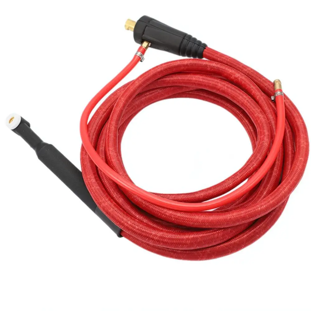 Air Cooled WP9 TIG Welding Torch 4M Soft Braided Cable Assembly Fast Connector Precision Industrial Metal Welding Equipment