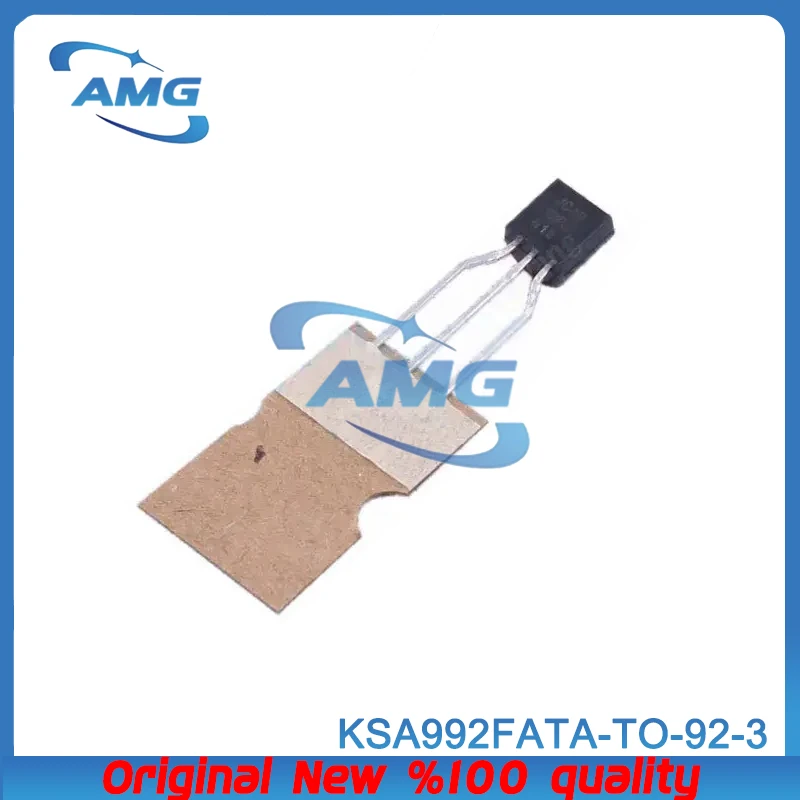 10PCS KSA992FATA triode package TO-92-3 P channel Withstand voltage :120V Current :50MA