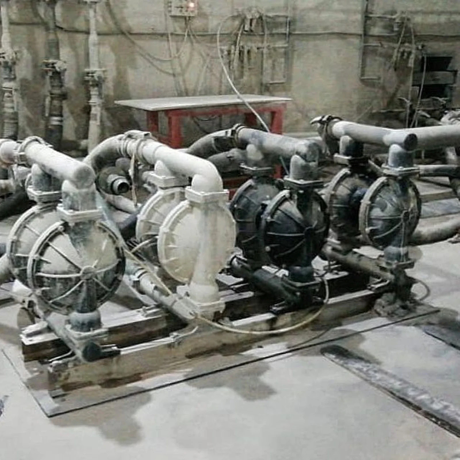 

Full Stainless steel SS304 SS316 SS316L Anti solvent resistance Pneumatic Double Diaphragm