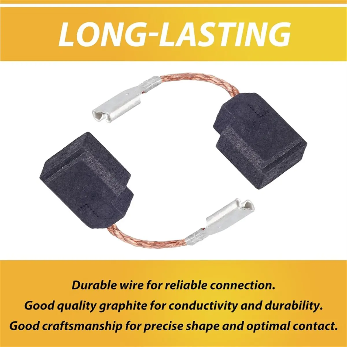 2026 NEW 20 Pack 650916-01 Replacement Electric Motor Carbon Brushes Compatible D28402, D28110, D28112, D28401N,D28803,D28065