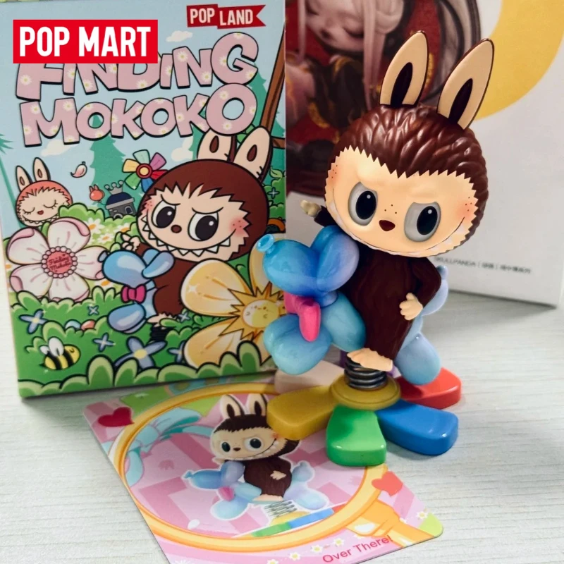 Genuine POPMART Finding MOKOKO Series Blind Box Friendship Among Friends Hide and Seek Healing Atmosphere Lucky Gift