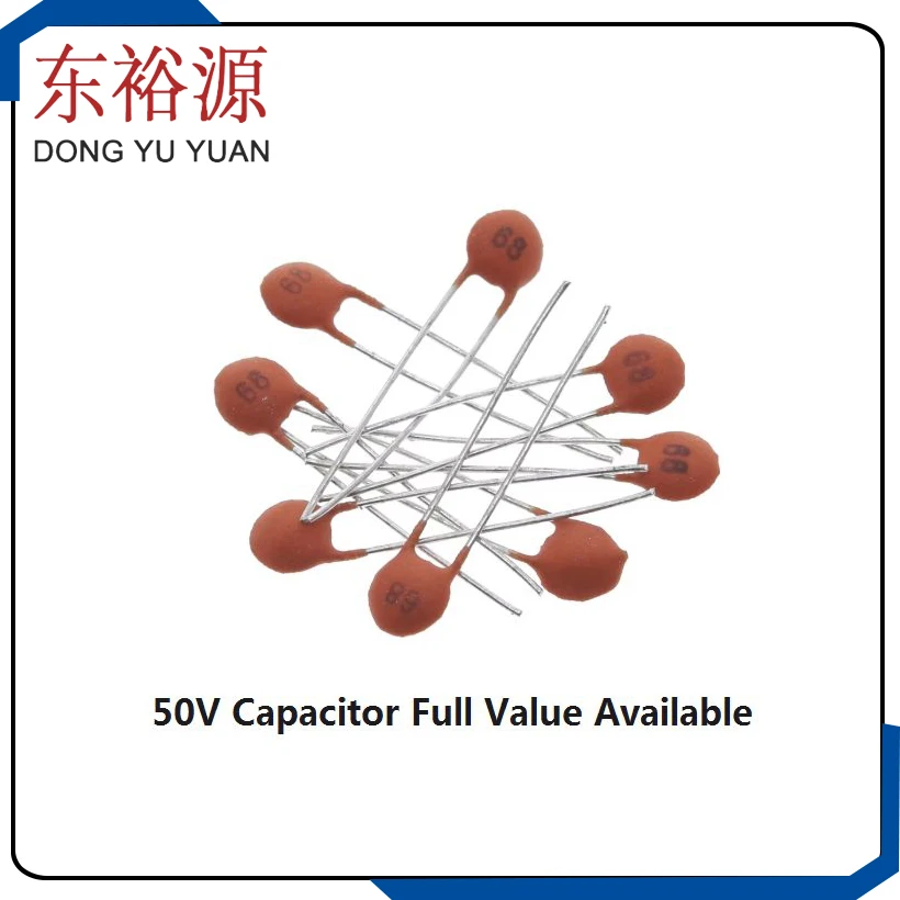 100PCS Capacitor 820PF 821/103 10NF 0.01UF/102 1000PF/104 100nF 0.1uf/152 1.5NF/202 2NF/222 2.2NF 2200PF/3.3NF 332 P 50V Cerâmico