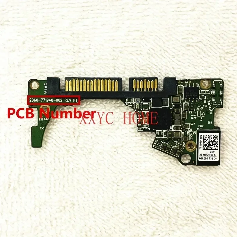 Western Digital 하드 디스크 회로 기판: 2060-771940-002 REV P1, 771940-102, WD 2.5 SATA