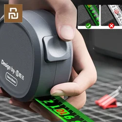 New  Tape Measure Self-locking Steel Tape 10m Portable Woodworking Measure Gauging Tool Retractable Profession Meter Ruler