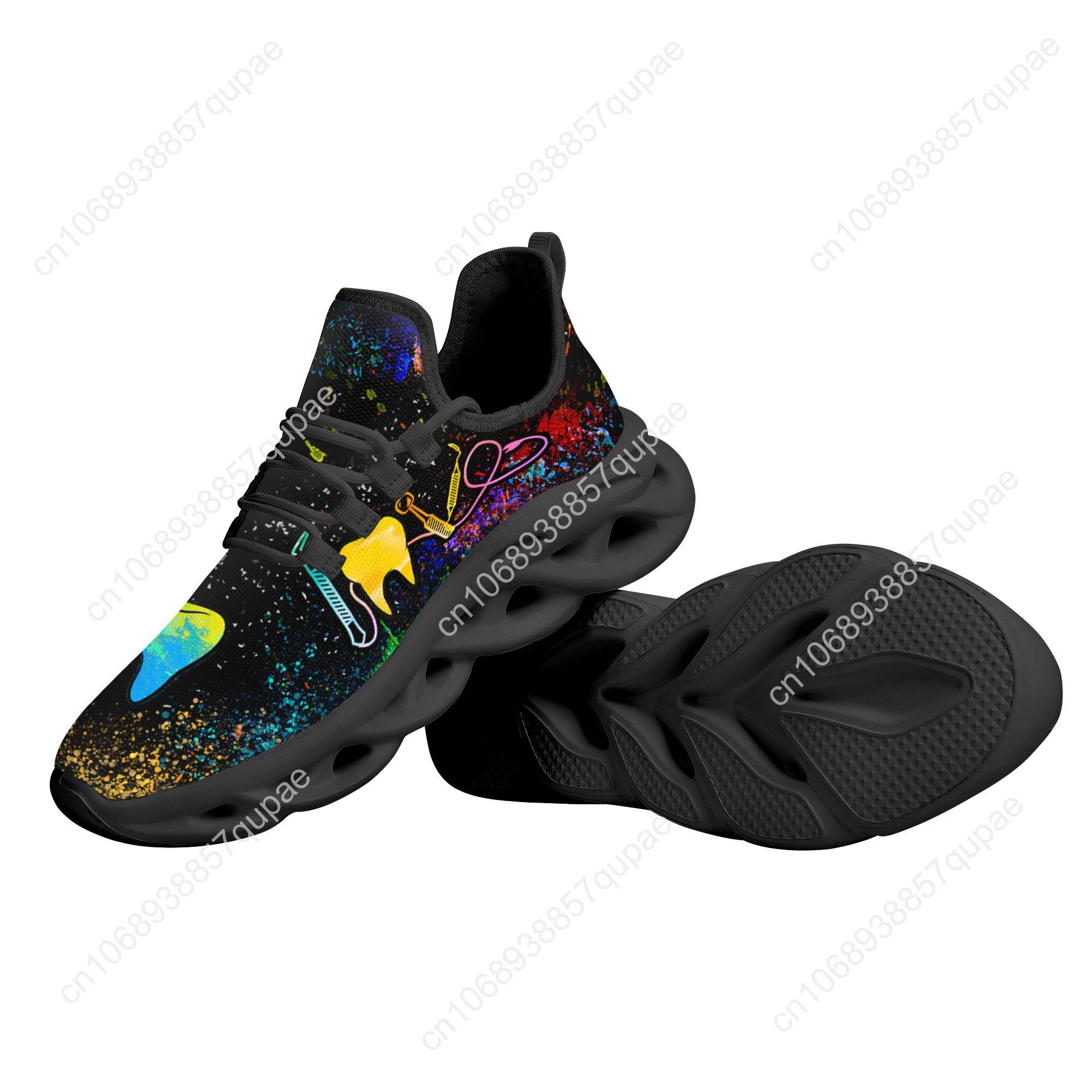 Dental Medical and Starry Sky Flats Sneakers Shoes Mens Womens Sports Shoes Fashion High Quality DIY Sneaker Custom Made Shoe