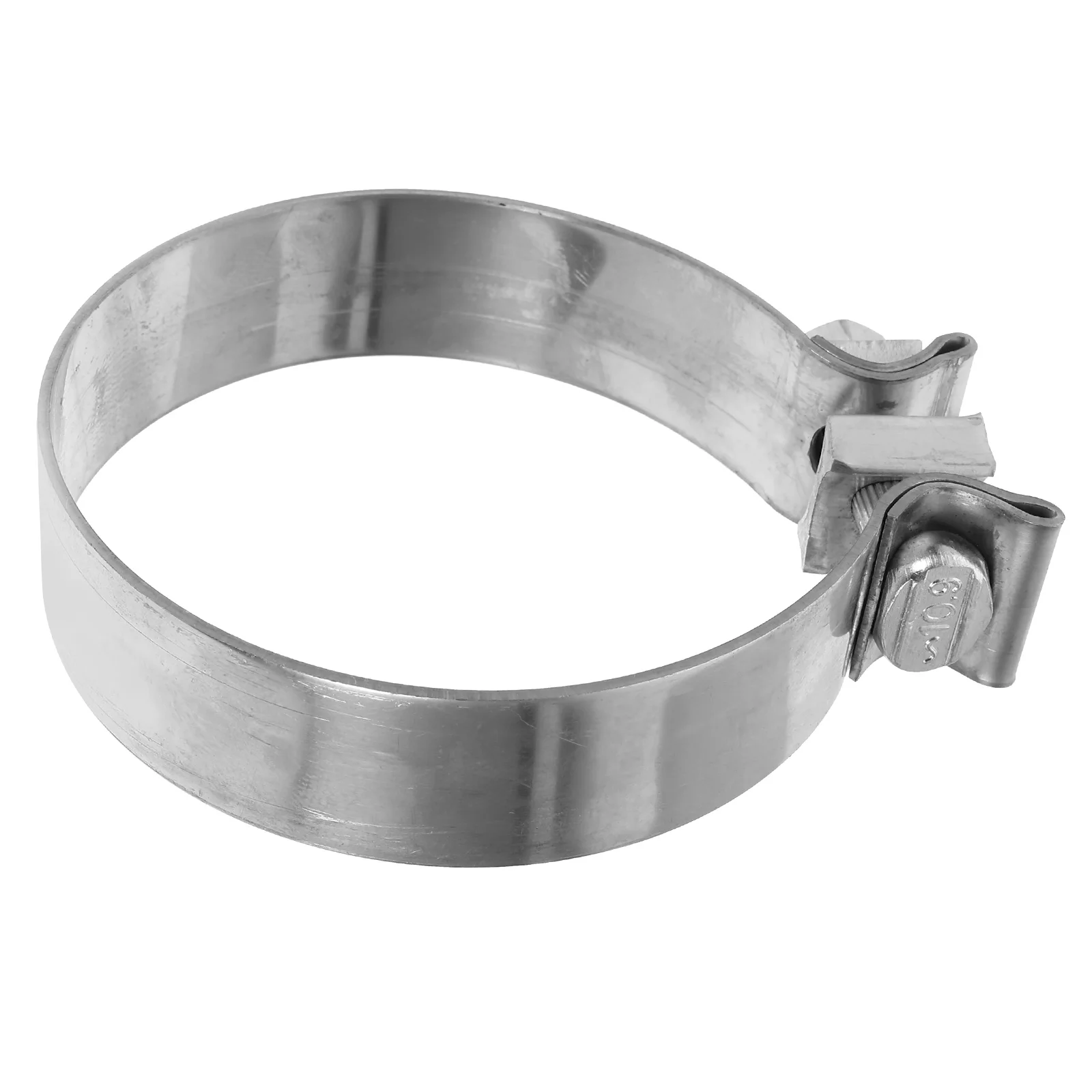

Stainless Steel Pipe Hoop Heavy Duty Exhaust Clip Reusable Clamps Repair Iron Seal Compatible Cars Durable Material Strong