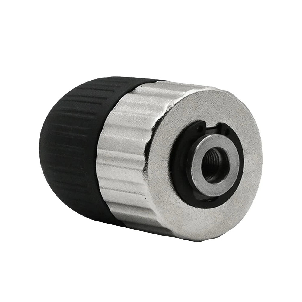 Electric Drill Chuck 2-13mm Self Locking Keyless with Hex Shank Adapter for Wide Clamping Range and Stable Operation