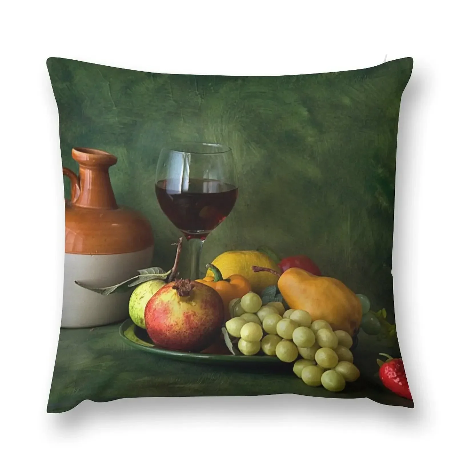 FRUIT AND WINE Throw Pillow Luxury Sofa Cushions ornamental pillows Cushion Cover Set pillow