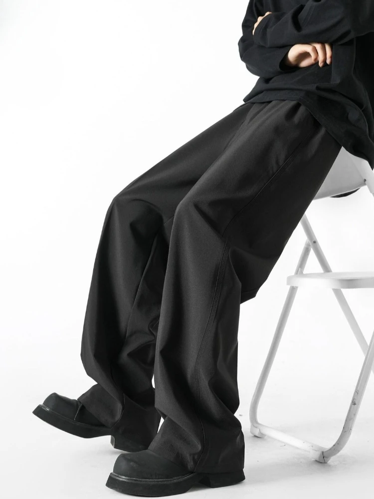 Men's 2026 Summer Thin Straight Casual Dress Pants Trendy Premium Drape Versatile Comfortable Trousers