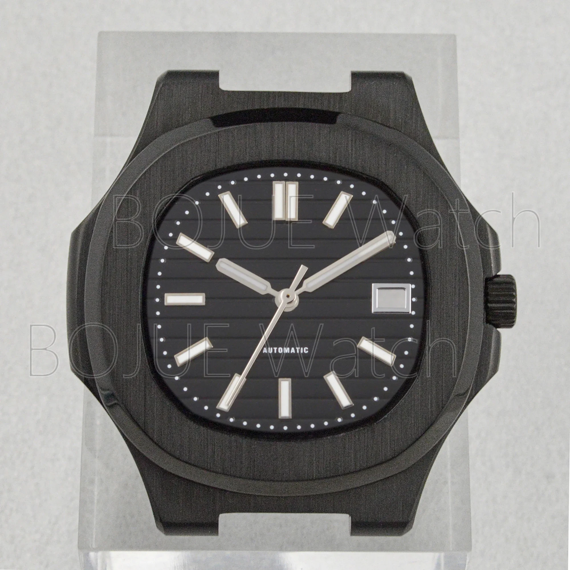 

NH35 NH36 Dial 41mm Stainless Steel Watch Case Waterproof Box for Nautilus Automatic Mechanical Movement Watch Parts