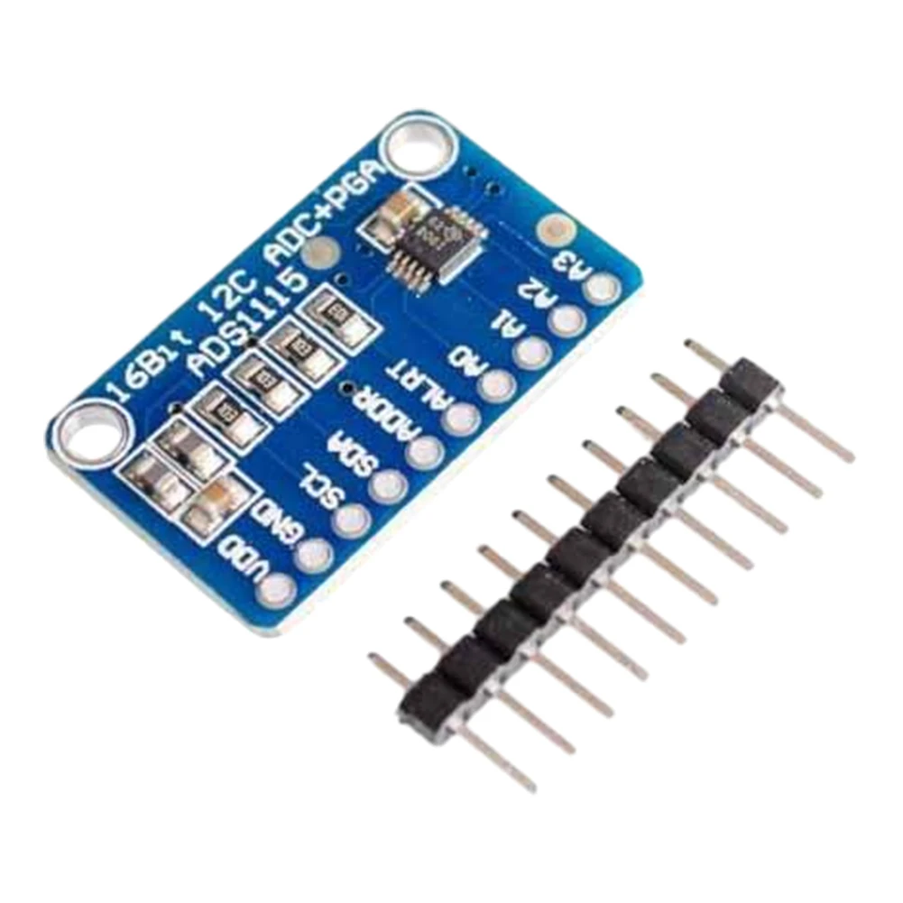 ADS1115 ADC Analog-to-Digital Converter Module with Programmable Gain Amplifier I2C 2.0V To 5.5V for Arduino Raspberry Pi