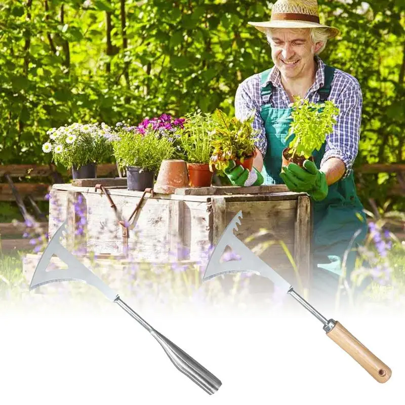 Sidewalk Weeder Driveway Weeder Multifunctional Weeding Puller Garden Hand Weeder Grass Rooting Weeding Tool For Backyard Lawn