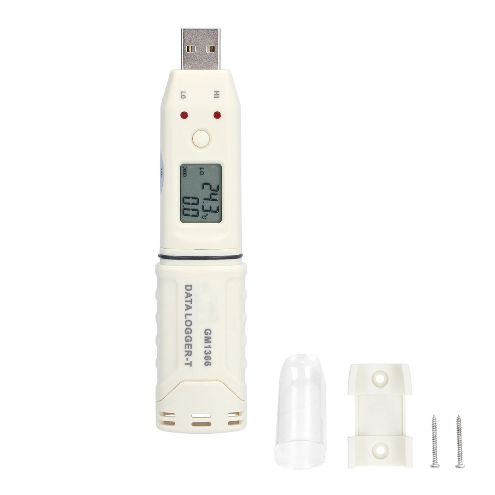 GM1366/GM1365 Data Logger for Agriculture Refrigeration Cold Storage Greenhouse Lab Monitoring 30 to 80 C Accuracy