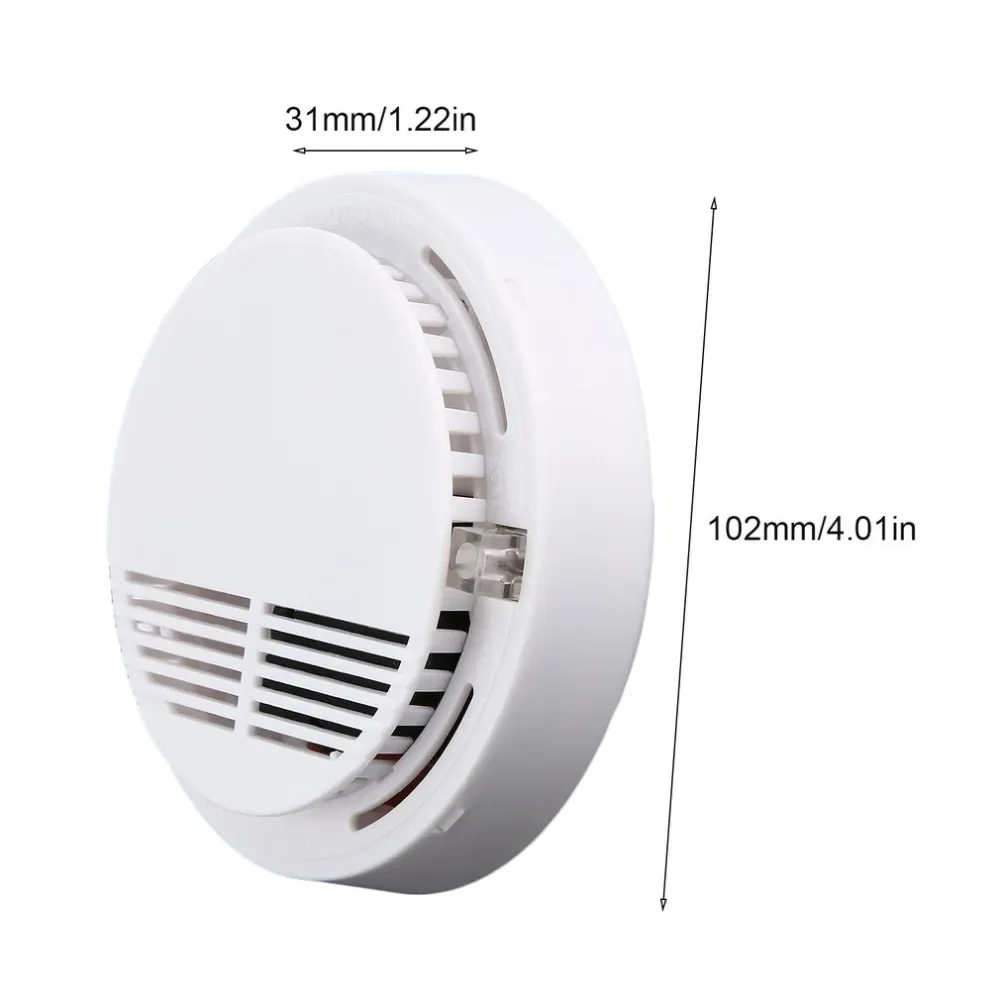 Detector de fumaça para Smokehouse Fire Alarm, Home Security System, Proteção de bombeiros, Combinação Smoke Alarm, 2023