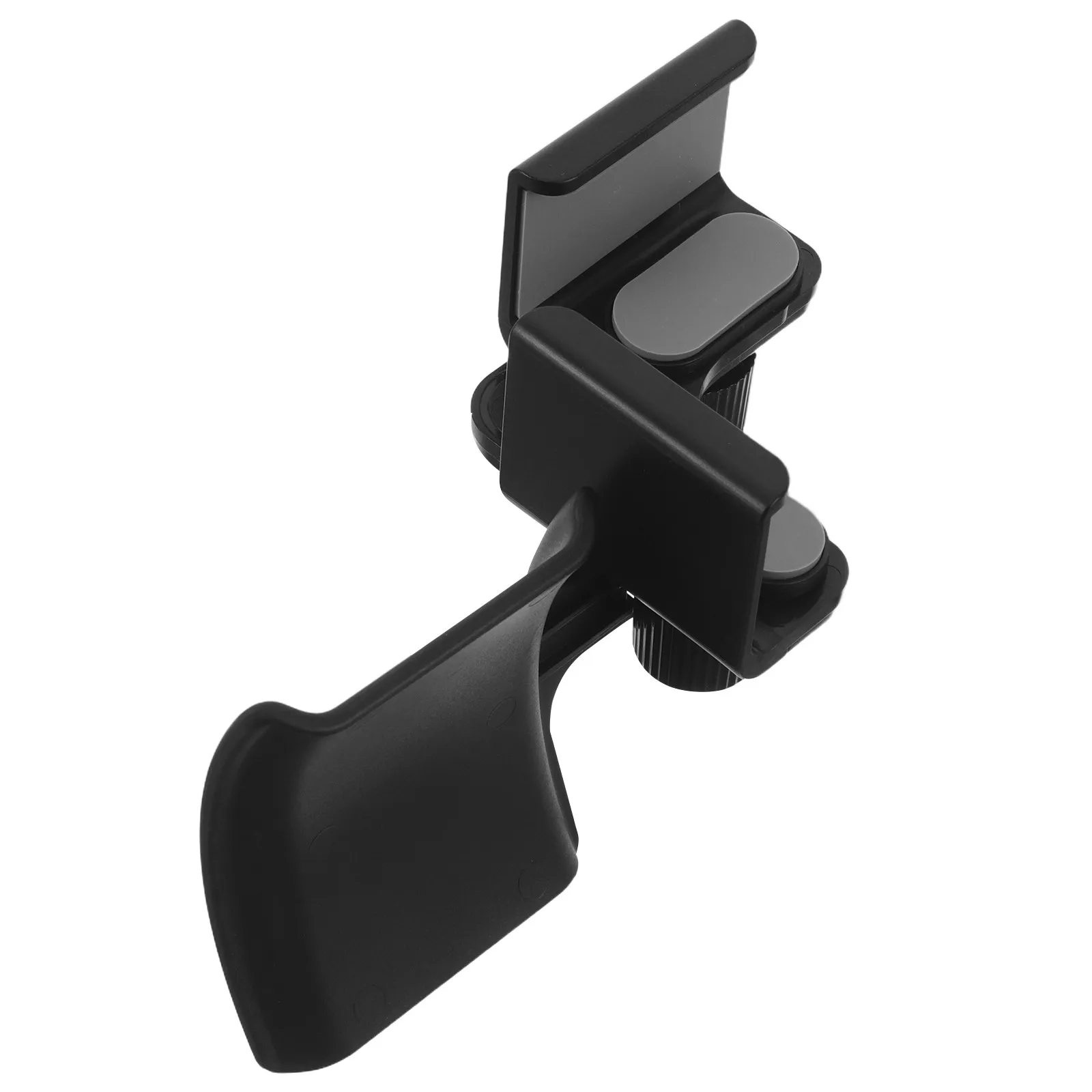 Adjustable Clamp-on Monitor Headphone Stand Silicone Padded Scratch Proof No Damage Headphones Hanger Gaming Office Display