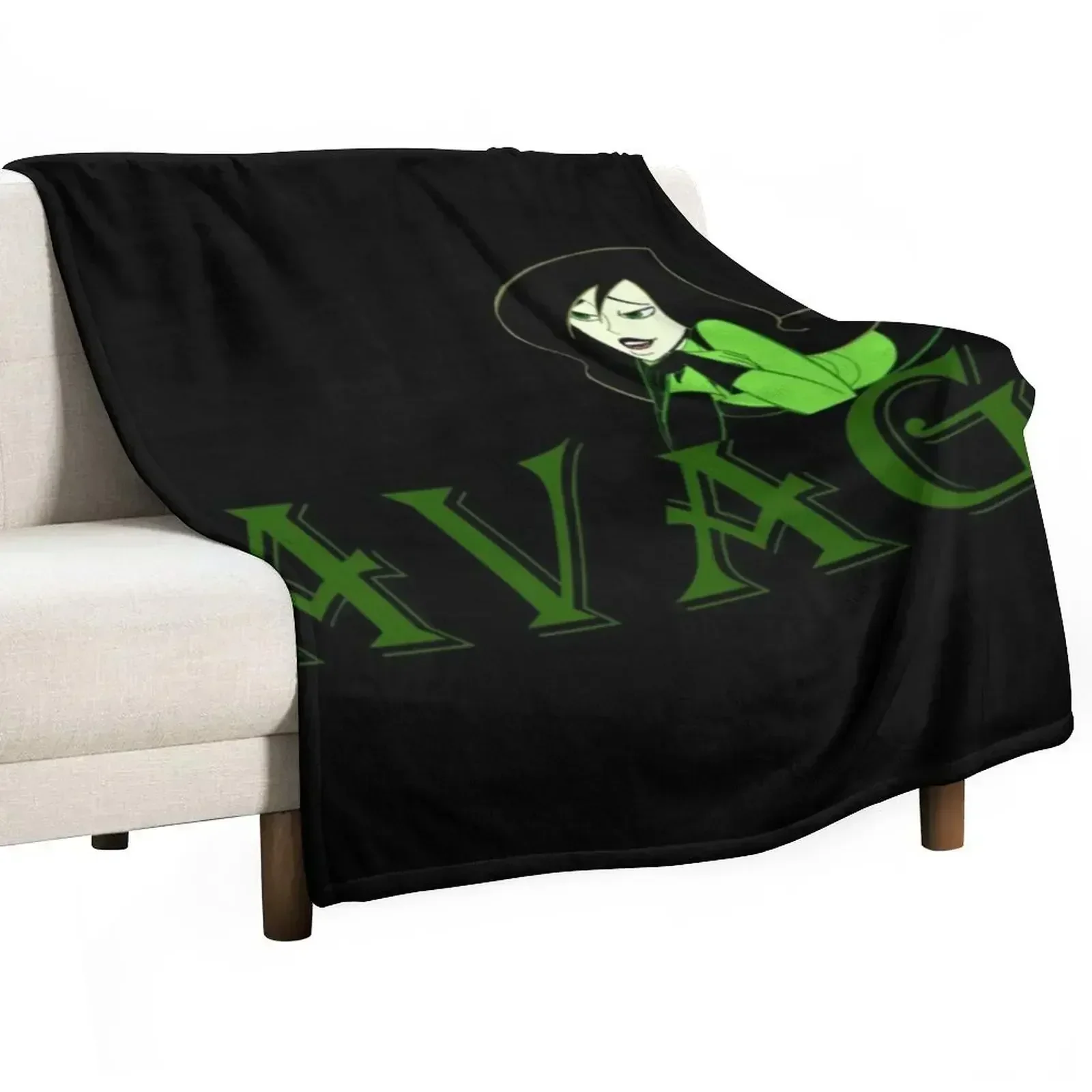 Savage Shego II Throw Blanket Flannel Fabric Bed Tourist Blankets