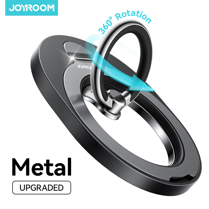 

Joyroom Ring Phone Holder For Magsafe For iPhone Kickstand Ring Magnetic Phone Grip Holder Stand For iPhone 16 15 14 13 Pro Max