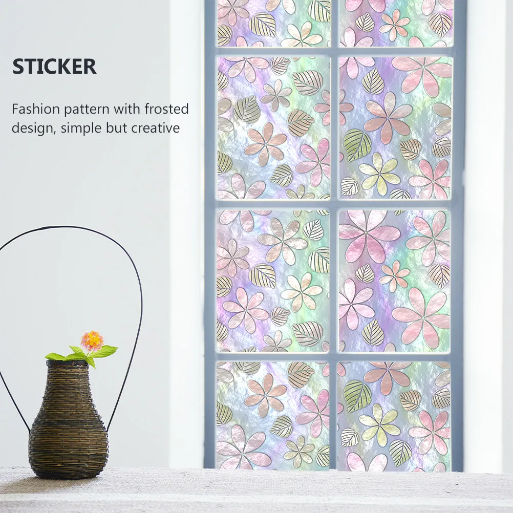 Static Sticker for Window Door Stickers Frosted Film Decal Bathroom Decorative Glass Household Home