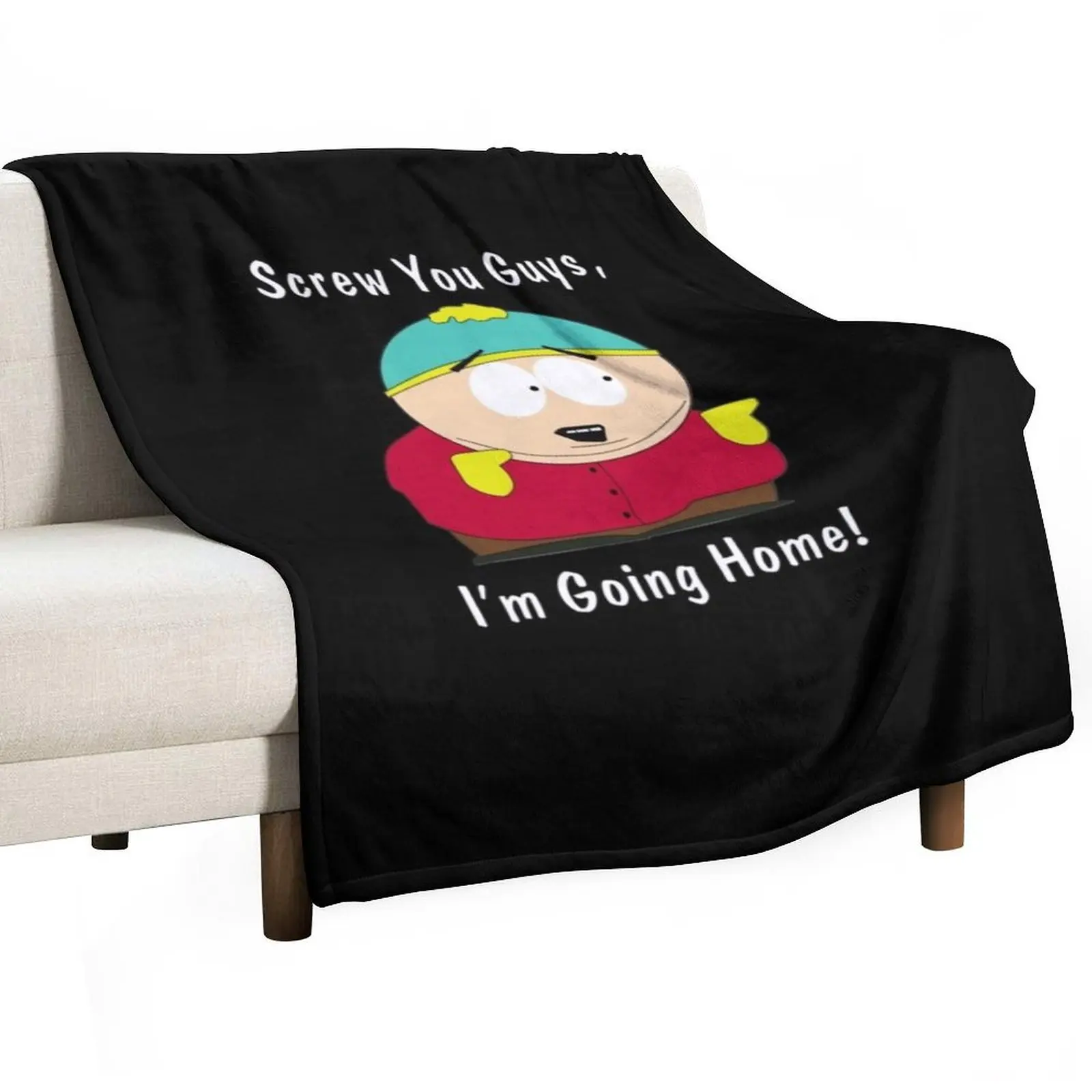 Eric Cartman Throw Blanket Blankets For Baby warm winter Soft Stuffeds Blankets