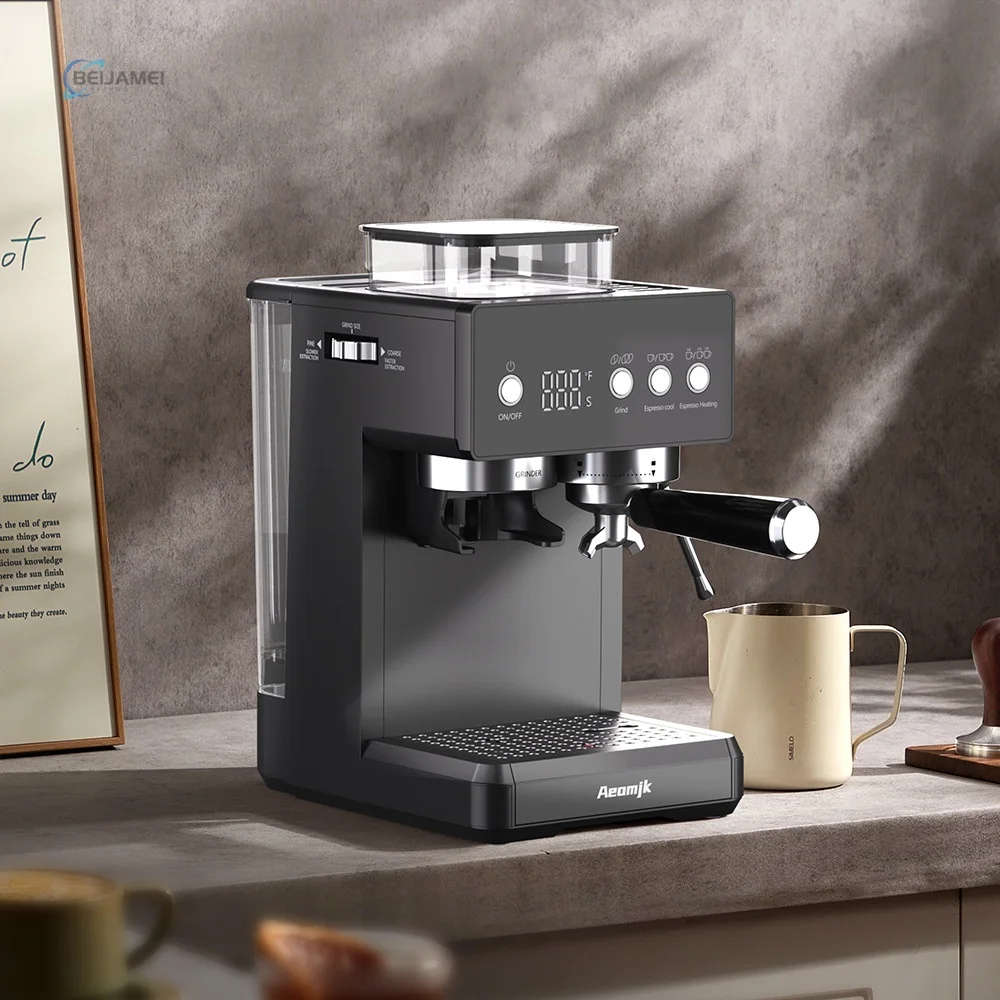 

High Quality 20 Bar Touch Screen Semi-automatic Espresso Machine For Home Use