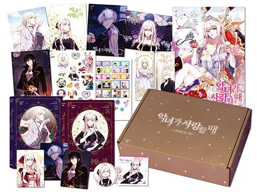 

2pcs/Pack Volume1+2 Evil Girl In Love Korean Manga Books Coloring Books Cartoon Comics Pls Extend Sending Days Free Shipping