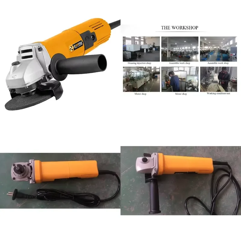 

【CHIMU HOME】 100mm Brushless Electric Angle Grinder for Stone Cutting and Grinding