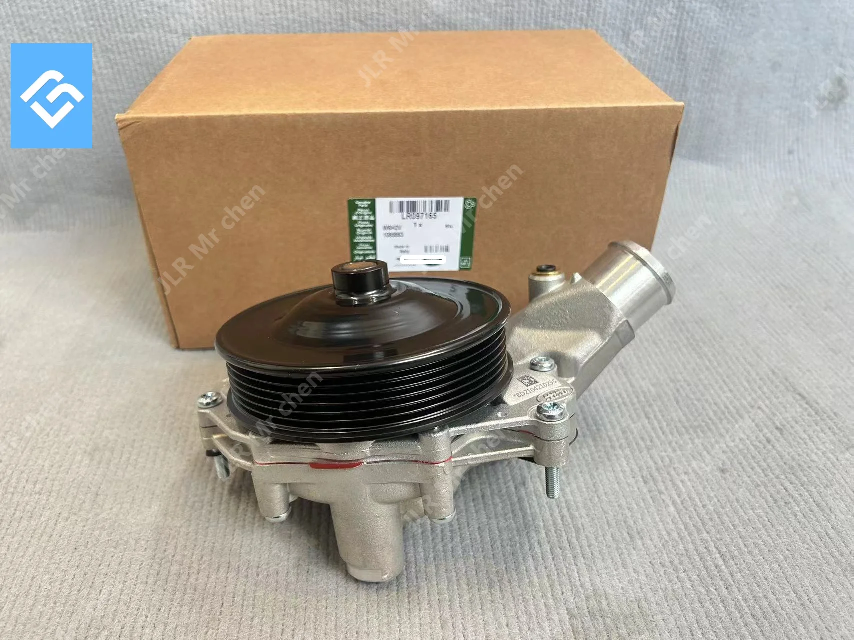 3.0L V6 5.0L V8 Engine Water Pump for Discovery LR4 Range Rover Sport Jaguar XF XJ XE XK XJR C2Z31587 LR033993 LR097165 original