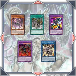 Equipamento antigo jogo de cartas yugioh, fácil de jogar, mestre não original, diy, md, 73 pcs