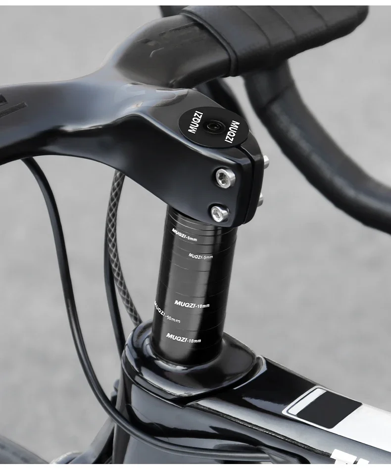 Headset-Abstandshalter-Kit 28,6mm Fahrradgabel-Unterlegscheibe mit Vorbau-Deckel MTB Rennrad Zubehör – Detail 10