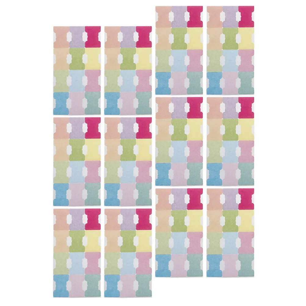 

12 Sheets Book Index Sticky Page Markers Writablesmooth Writing Not Damage To Book Binder Folder Diary Use Tabs For Annotating