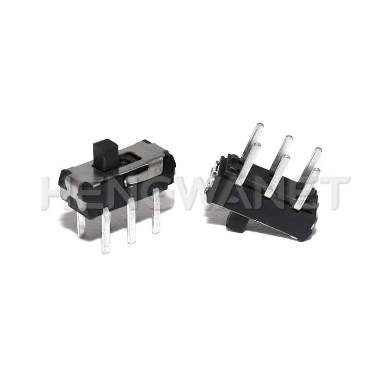 20PCS MSS22D18 Mini Miniature DIP Slide Switch 2P2T 6Pin Handle High 2MM For DVD Switch