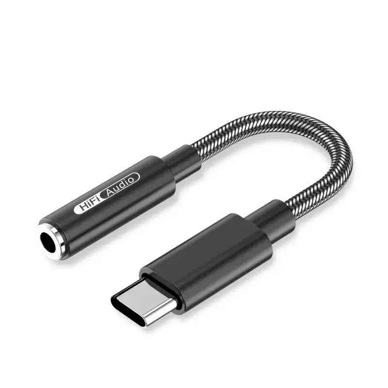 ALC5686 CX31993 Cavo audio digitale USB tipo C a 3,5 mm AUX Nero Rosa HiFi USB DAC Decodificatore audio AMP Adattatore telefonico per Android