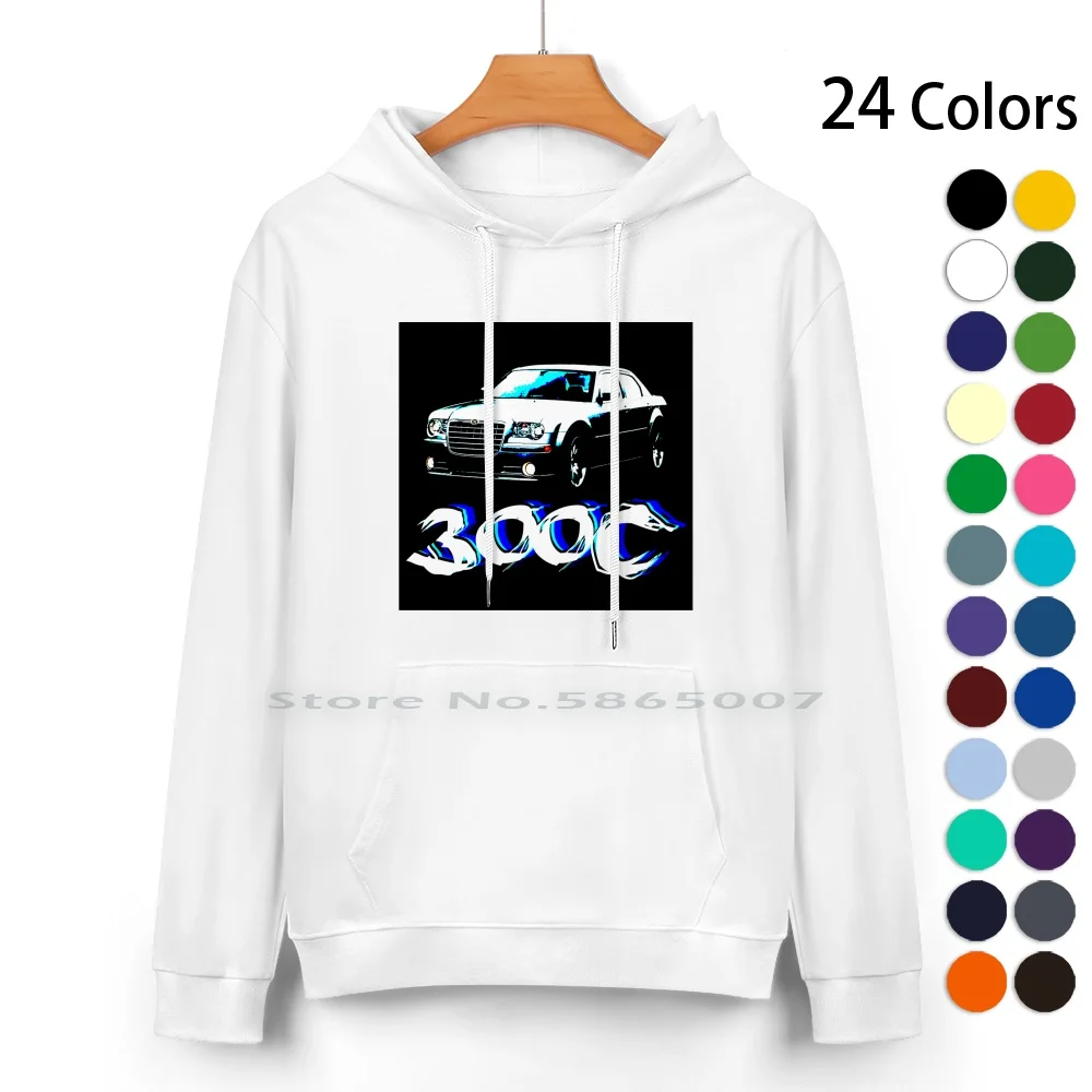 300c Srt Chrysler Hemi Pure Cotton Hoodie Sweater 24 Colors Hemi V8 300c Srt Muscle Car Gangsta Chrysler Mopar Power 100%