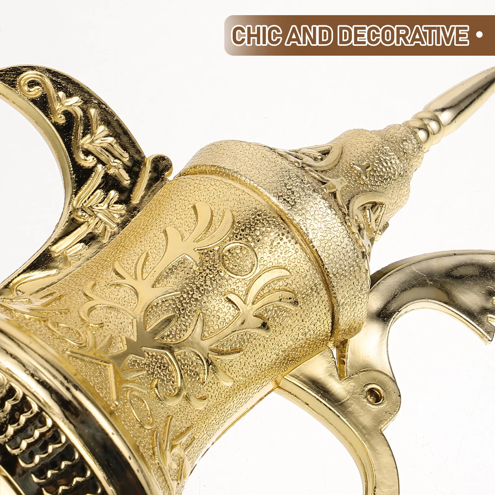 5-teilige Geschenkboxen, Süßigkeitentüte, Lampe, Hochzeitsdekoration, schicke Snacks, goldener Kunststoff – Detail 5