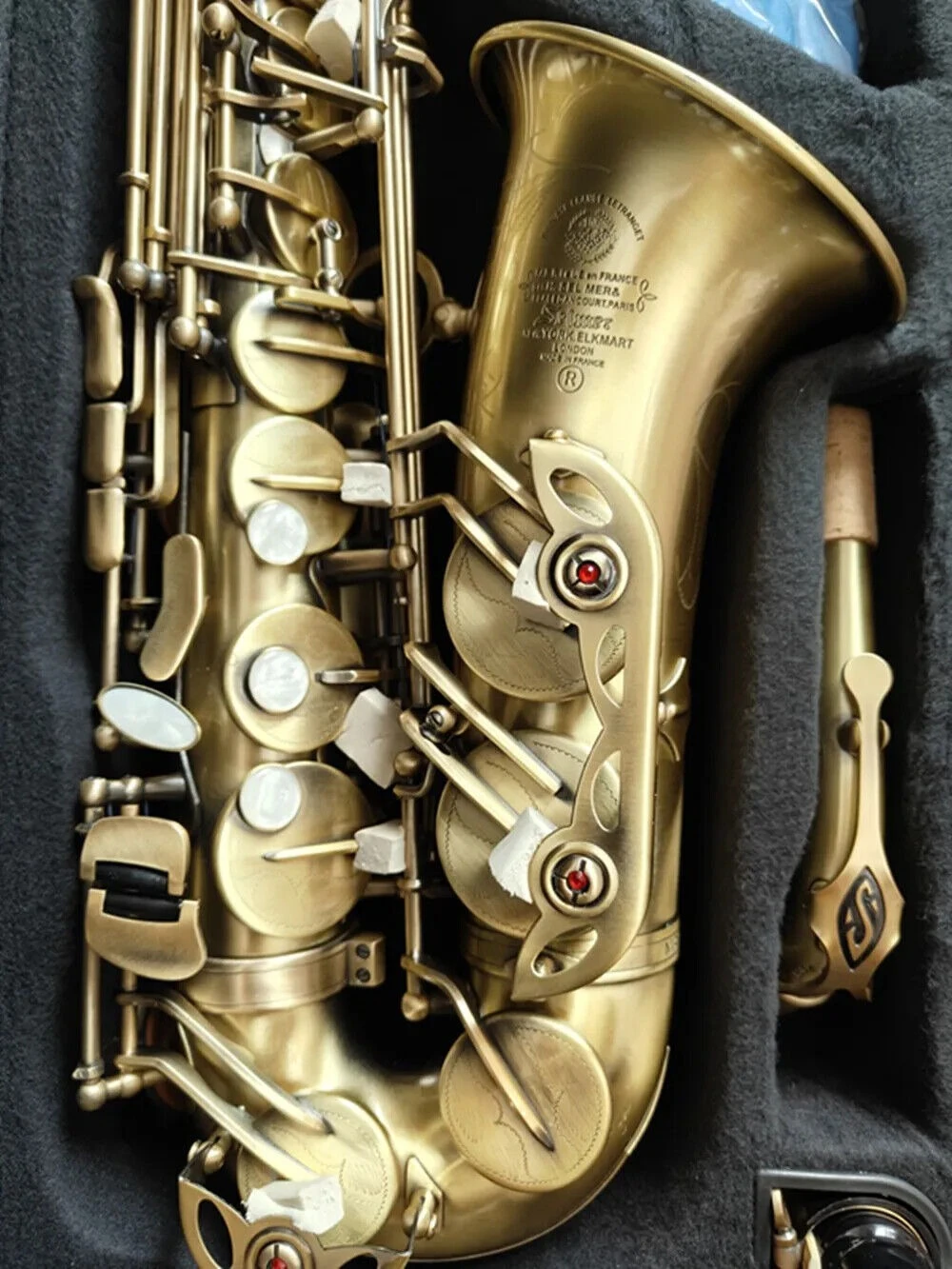 

NEW Alto Saxophone Antique copper High Quality E-flat Sax with case