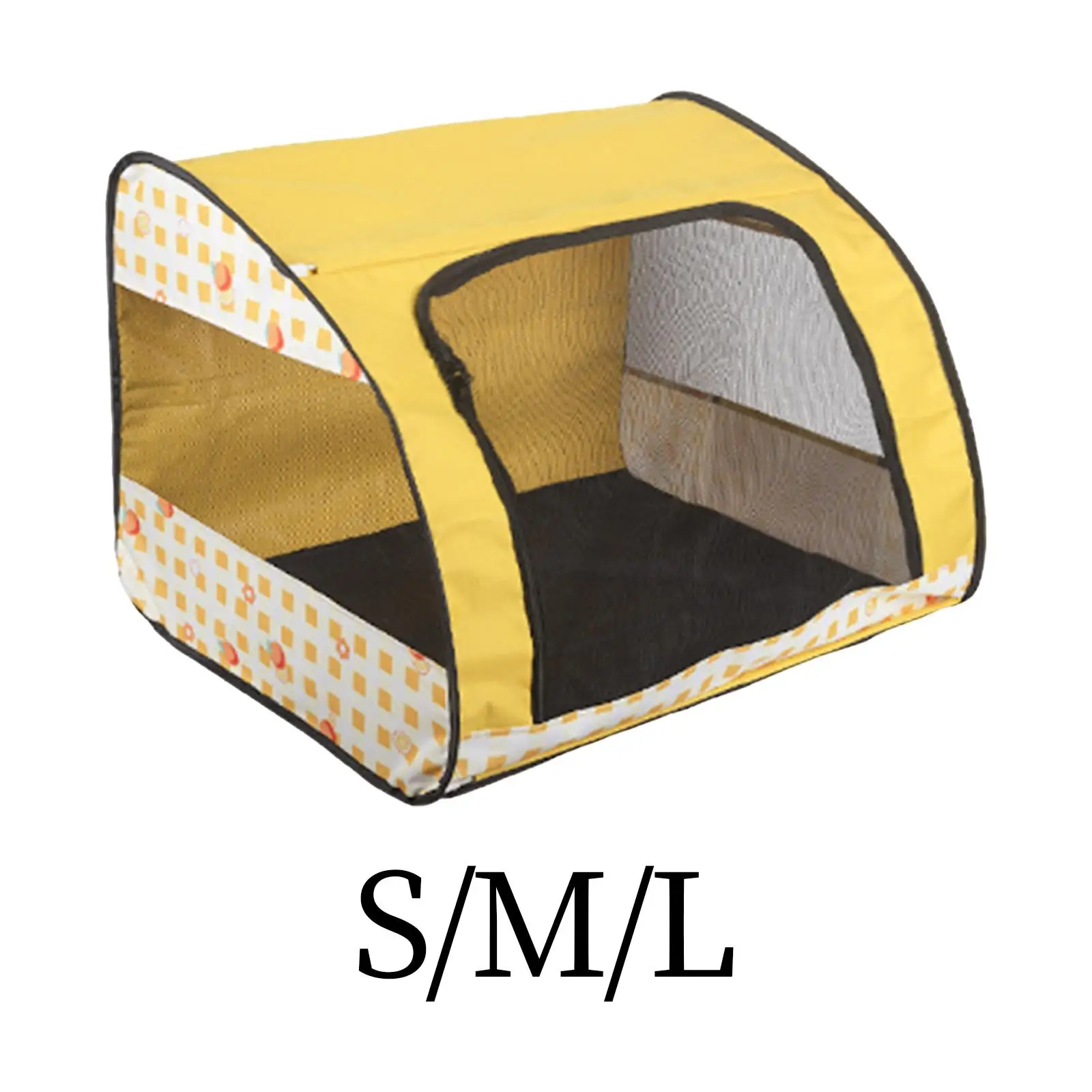 Foldable Cats Pen Tent Puppy Playpen Large Space Cats Nursery Enclosed Pet Tent for Indoor Outdoor Pets Dog Cat Travel Supplies