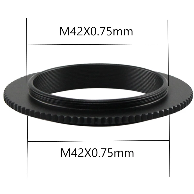 Stecker auf Außengewinde Adapter T T2 M42 M48 M54 M56 M68 SCT Astronomisches Teleskop Fotografie Zubehör M54x0,75 Beidseitig männlich – Detail 1