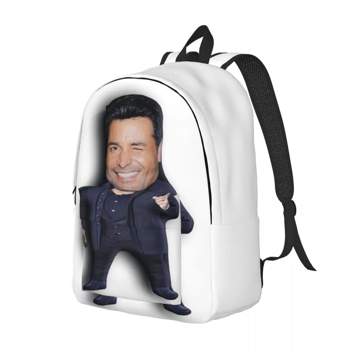 Chayanne Chiquito Meme Travel Canvas Backpack Women Men School Laptop Bookbag College Student Daypack Bags