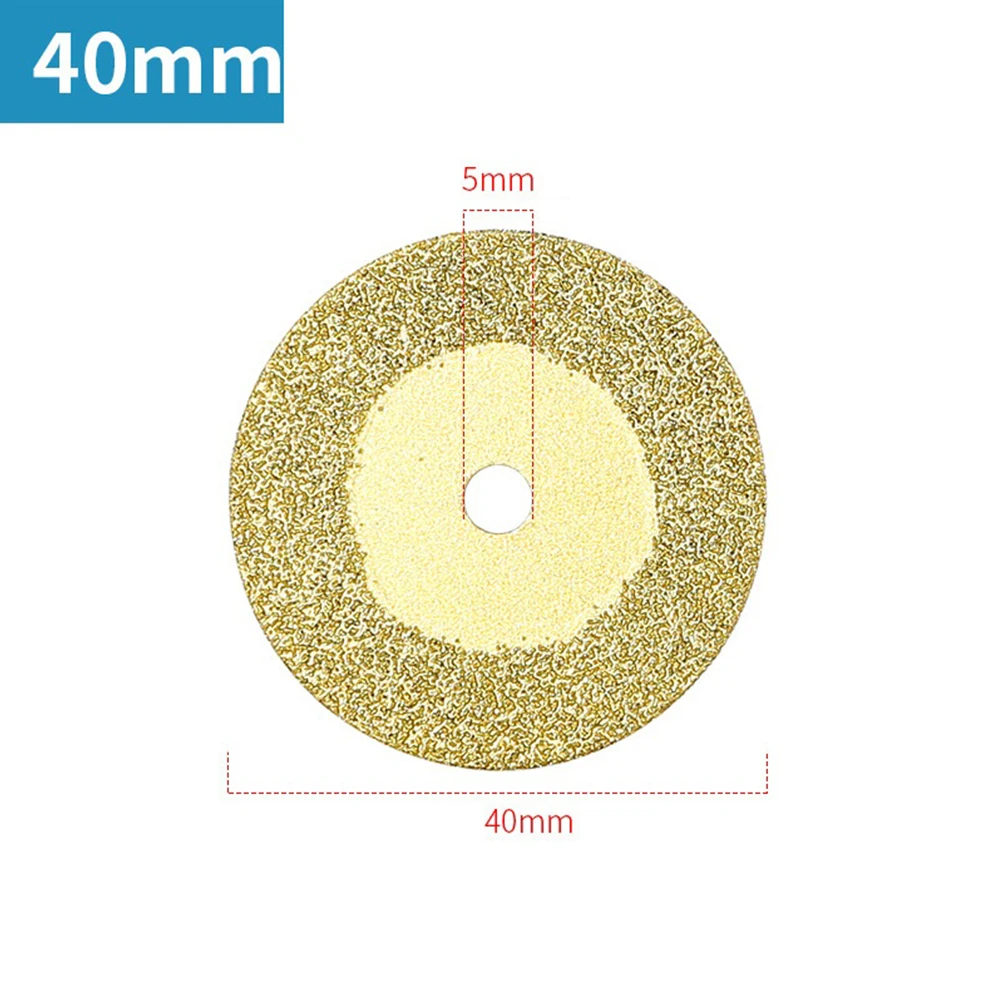 5PCS Diamond Cutting Wheel Saw Blades Cut Off Discs Glass Ceramic Rotary Tool  Cutting Disc Disks DIY Polishing Tools Accessory