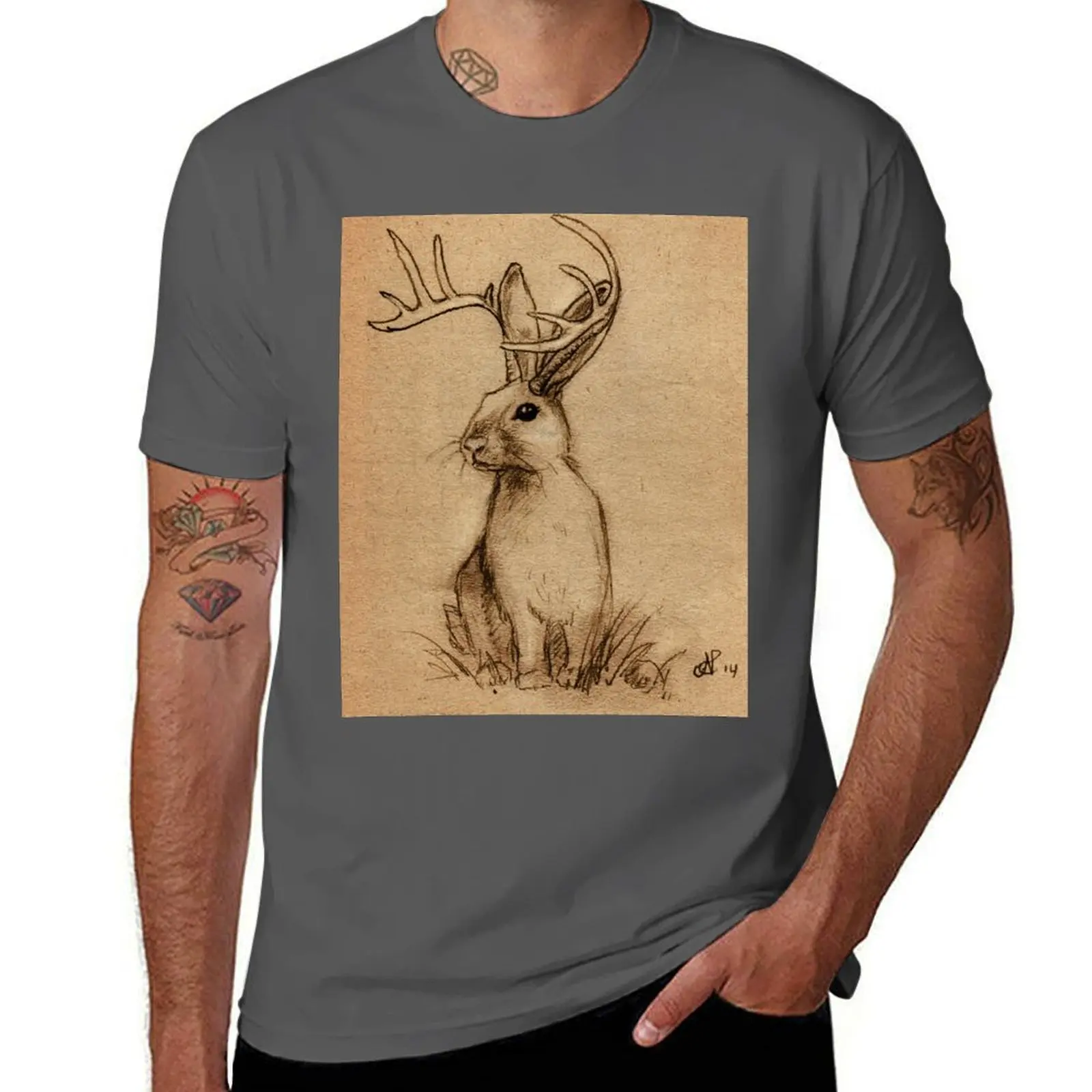 

Jackalope T-Shirt Sun Protective Outdoor Tee Top
