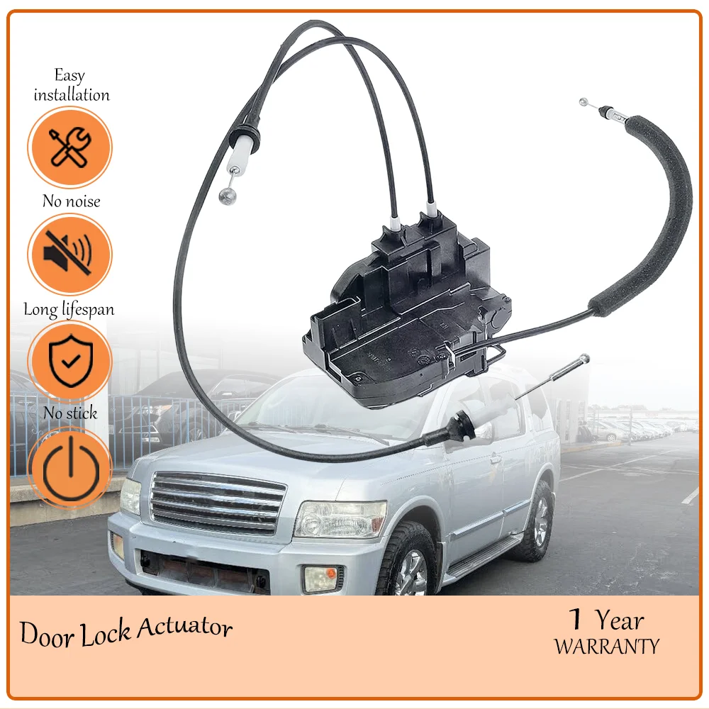 

Rear Left Door Lock Latch Compatible With Infiniti QX56 2004-2007 oem 937-230,82501-7S00A,100DLA1003S Assembly Replacement