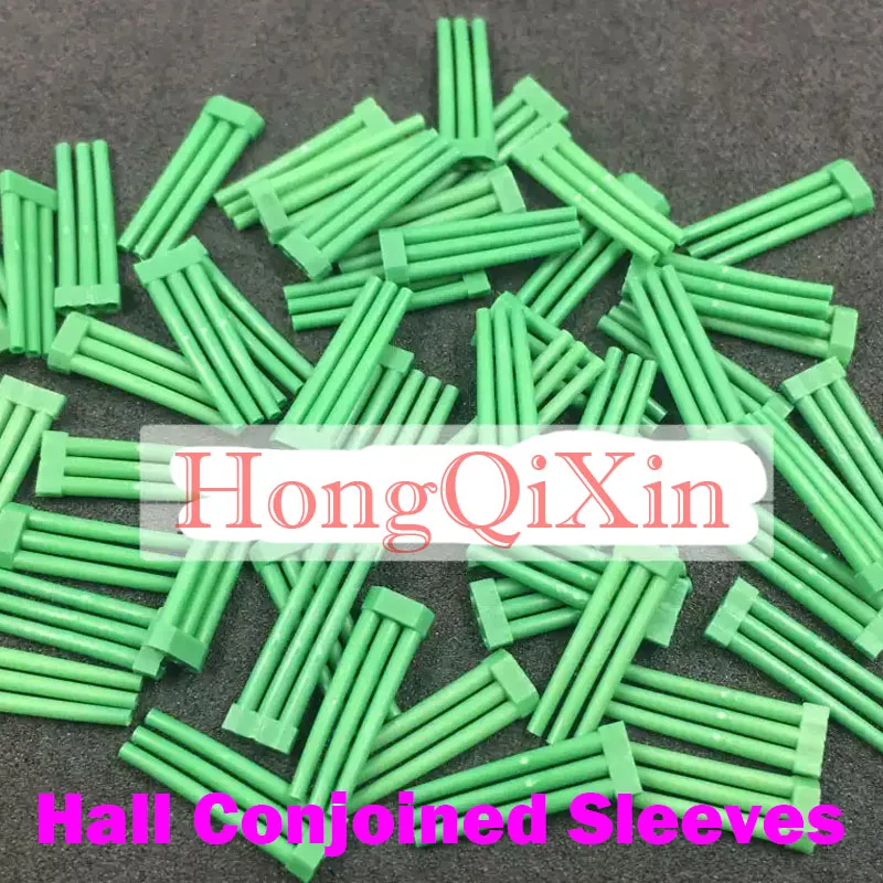 50 PCS/LOT  Hall Sensor Mounts  Integrated Sleeves  Electric Vehicle Motor Pin Protective Sleeves  3-Pin In-Line Sleeves  IC DIY
