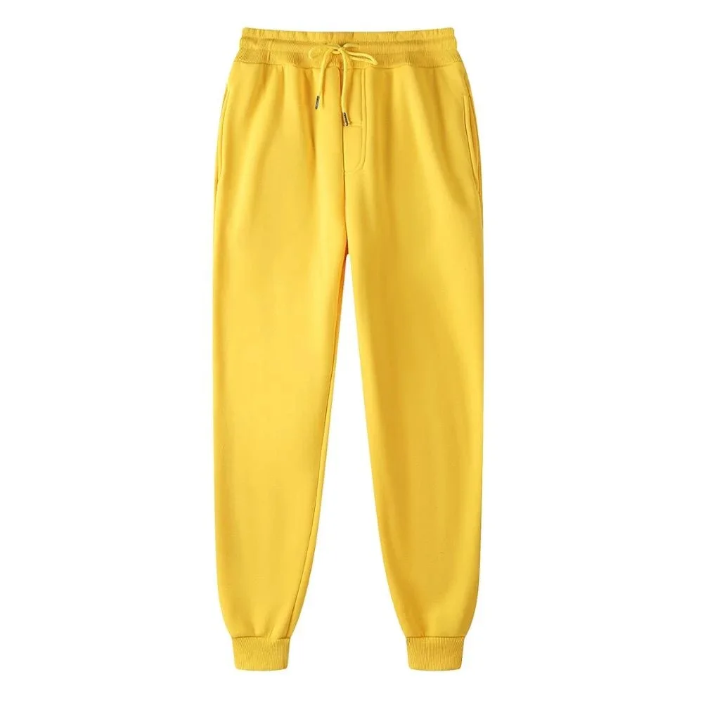 Blank Fleece Sweatpants Jogging Wear Track