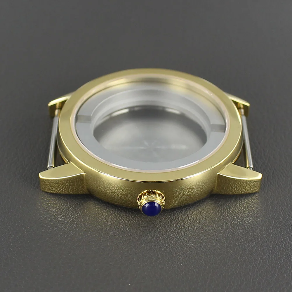 Roségold 42mm Uhrengehäuse Edelstahl Uhrenzubehör für ETA 2824 PT5000 Uhrwerk 34,5mm Zifferblatt Saphirglas – Detail 12