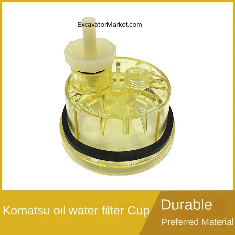 For Oil-Water Separator Sensor Plug Filter Cup Suitable For Komatsu Pc200210220240-8 Excavator Parts