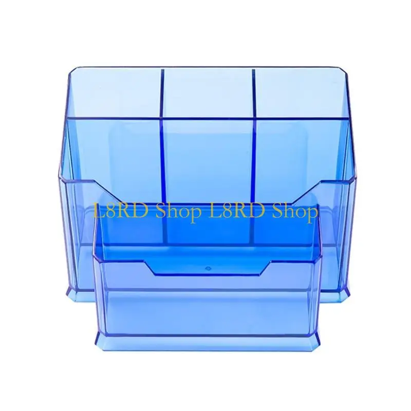 Máy khoan móng tay L8RD BITS Hộp lưu trữ Acrylic Drill