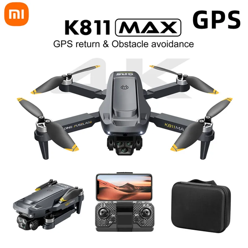 Xiaomi K811MAX Brushless GPS Automatic Return Drone Aerial Camera Four Axis Aircraft Obstacle Avoidance Remote Control Aircraft